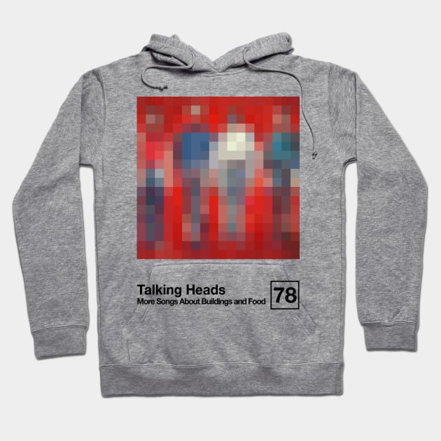 Talking Heads / Minimalist Style Graphic Artwork Design Hoodie by saudade